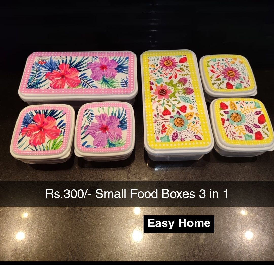 Small Food Boxes / Container