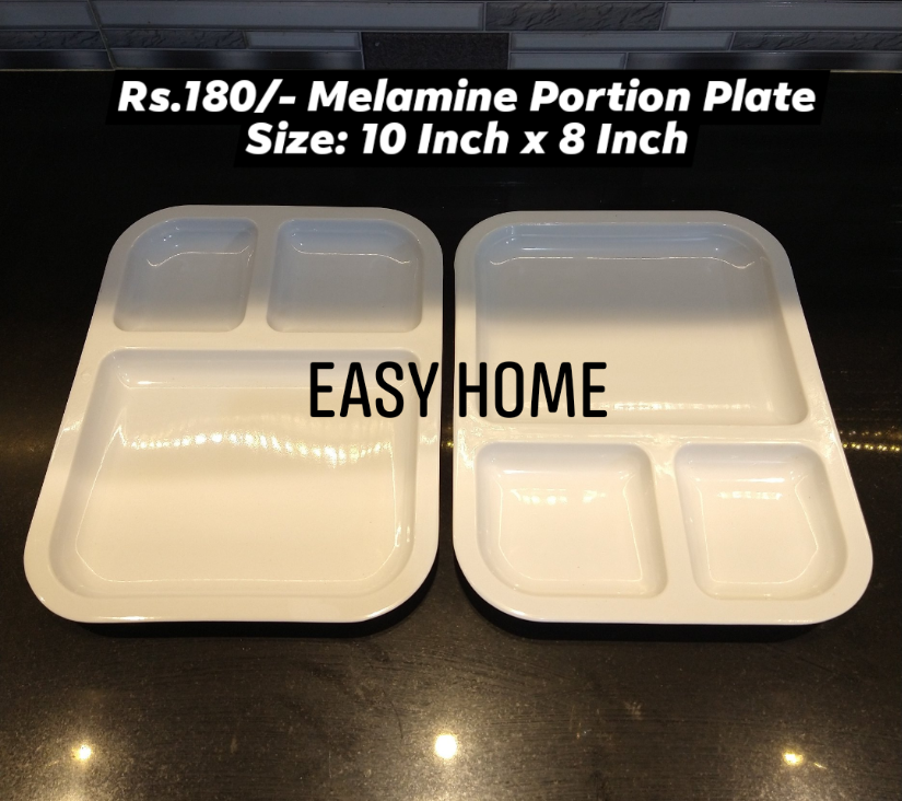 Melamine Portion Plate