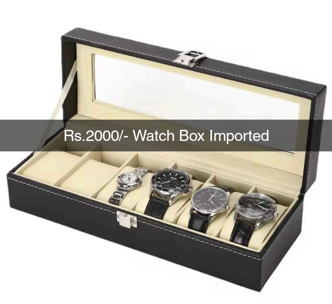 Imported Watch Box