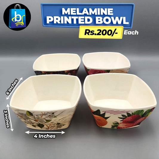Melamine Printed Bowl