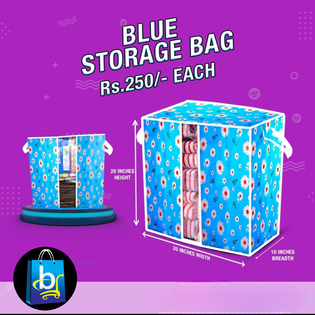 Blue Storage Bag