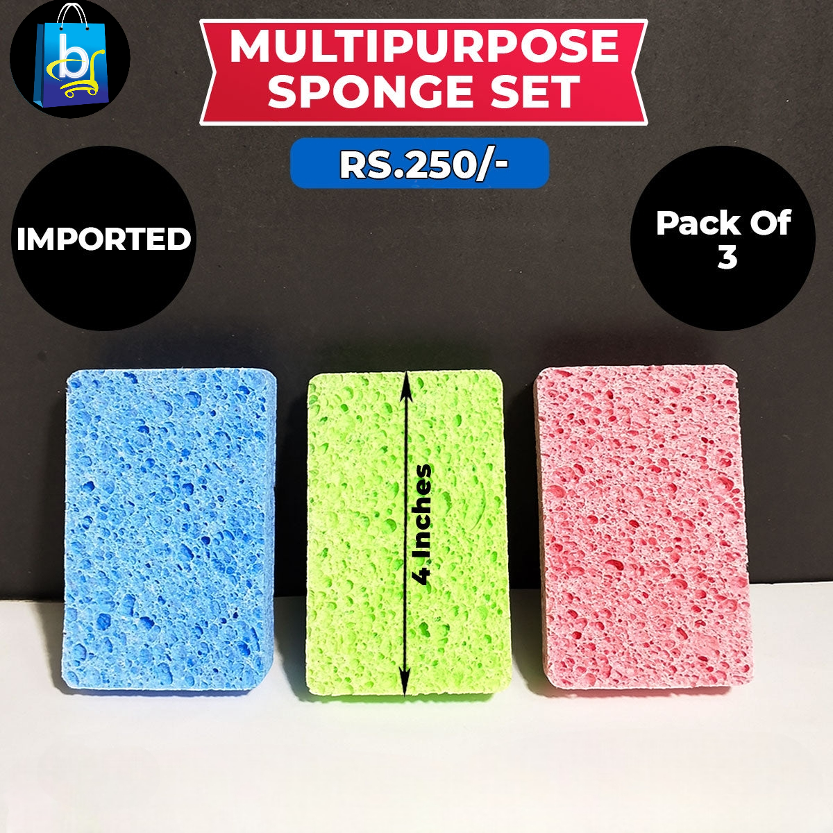 Multipurpose Sponge Set