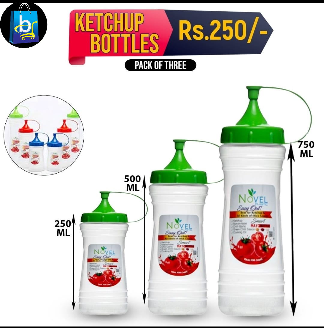Ketchup Bottle Set