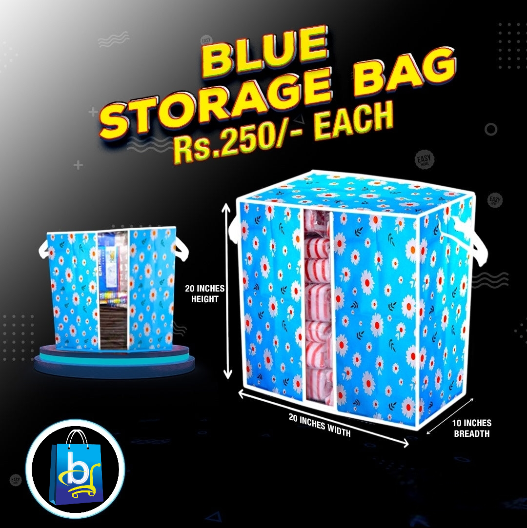 Blue Storage Bag