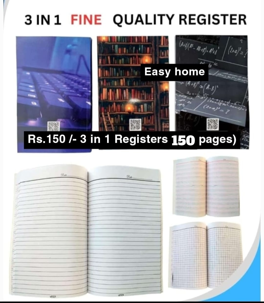 3 in 1 Register