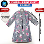 Floral Print Ladies Cotton Kurti - Medium