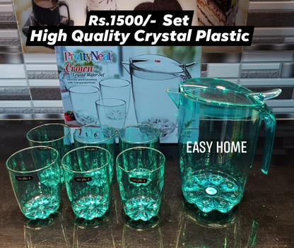 Crystal Plastic Set