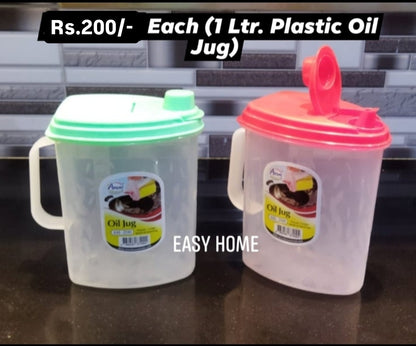 Plastic Oil Jug