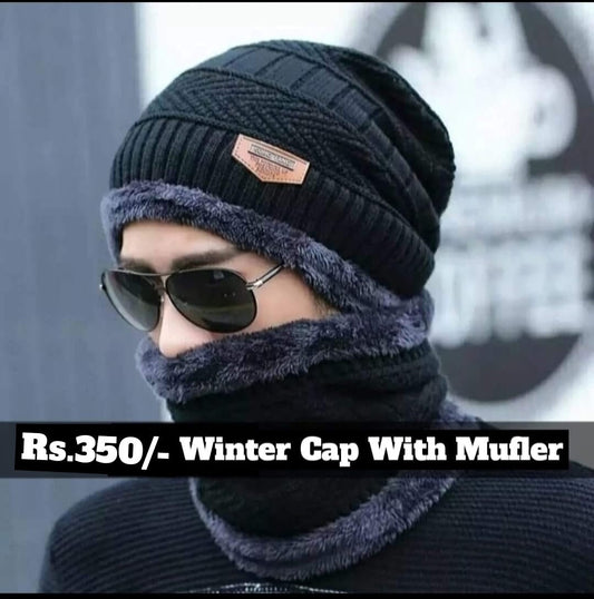 Winter Cap with Muffler