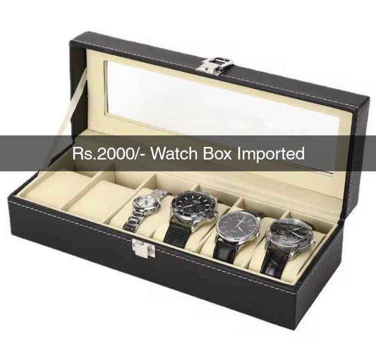 Imported Watch Box