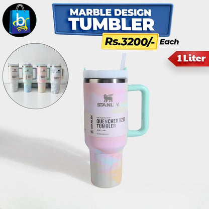 Marble Design Tumbler