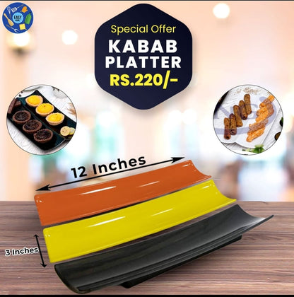 Melamine Kabab Platter