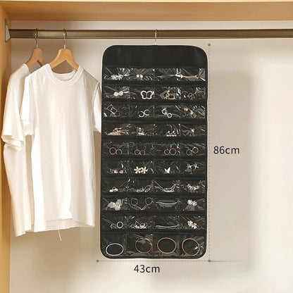 80 Pockets Jewelry Holder