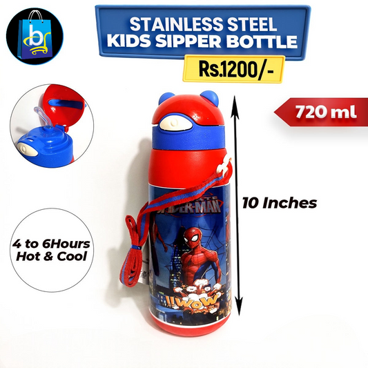 Stainless Steel Kids Sipper Bottle