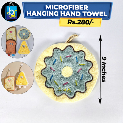 Micro Fiber Hanging Hand Towel