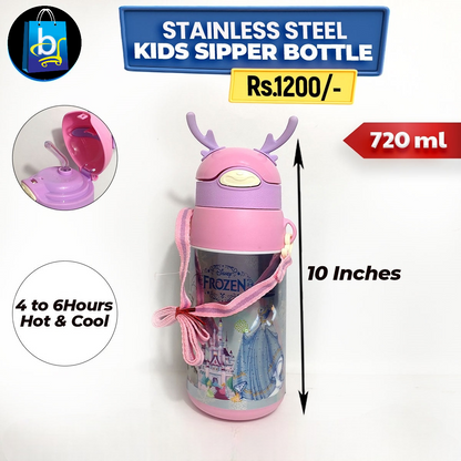 Stainless Steel Kids Sipper Bottle