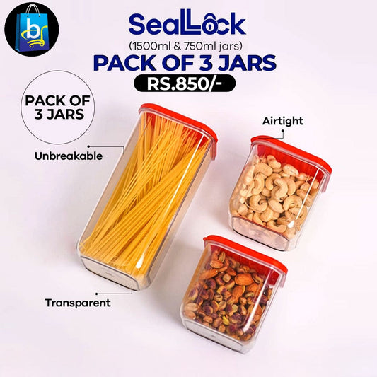 Seal Lock 3 Jars