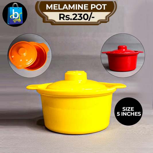 Lid Melamine Pot