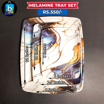 Melamine Tray Set