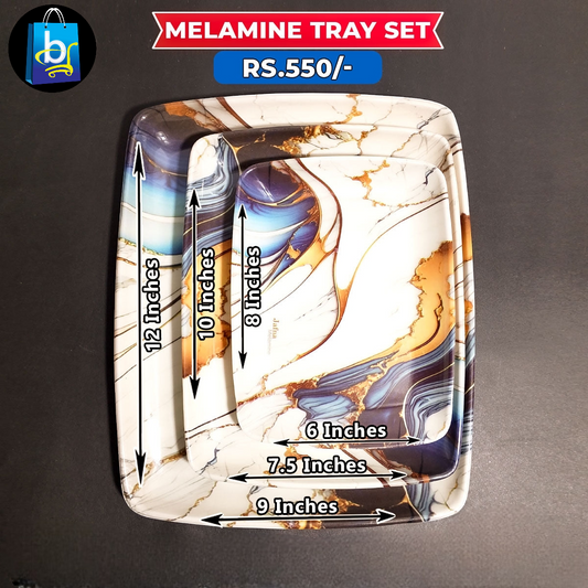 Melamine Tray Set