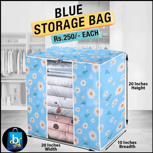Blue Storage Bag