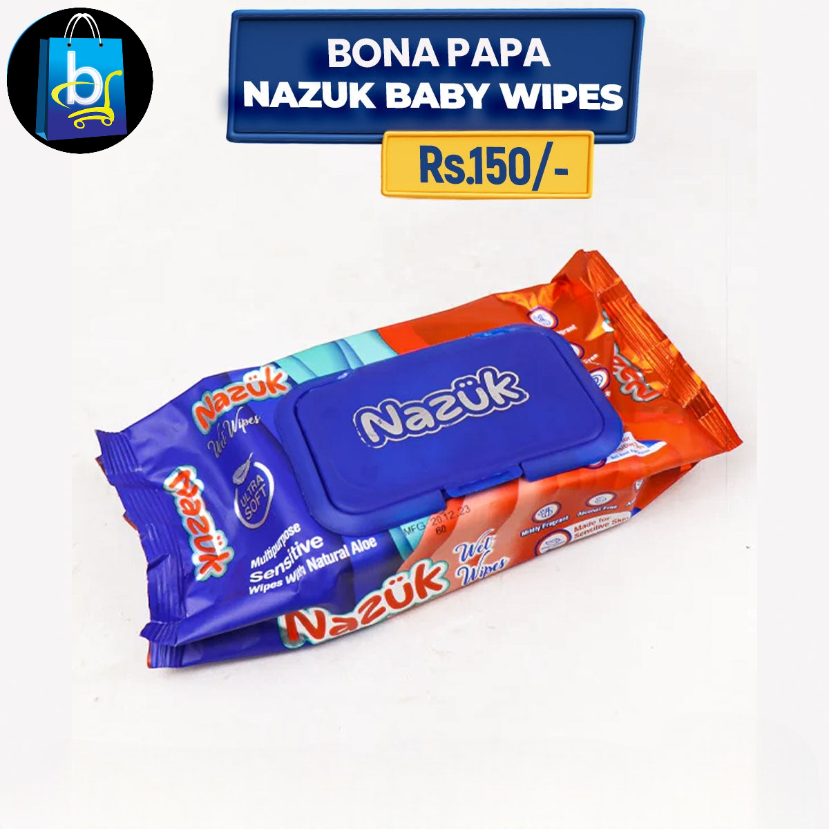 Bona-Papa Nazuk Baby Wipes
