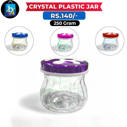 Crystal Plastic Jar / Spice Jar