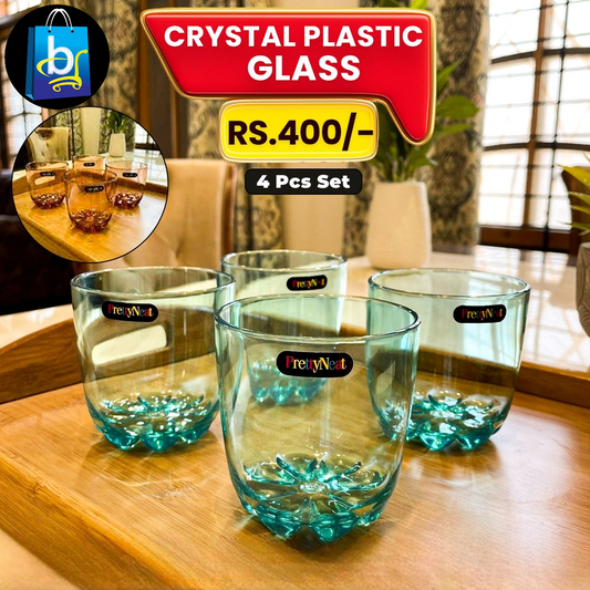 Crystal Plastic Glass