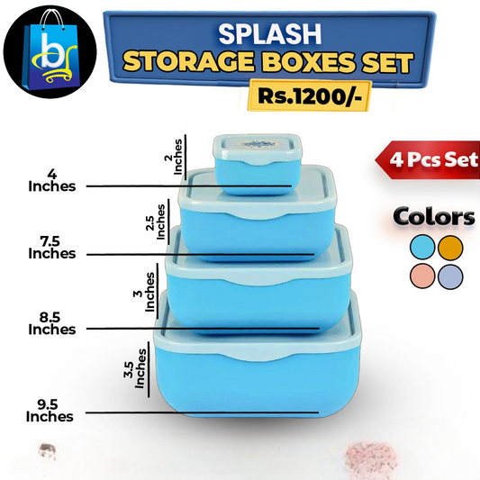 Splash Storage Boxes Set