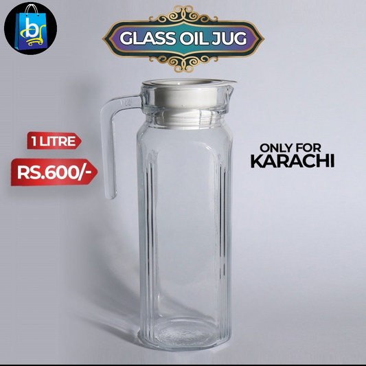Glass Oil Jug