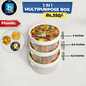 Storage Round Bowl Set