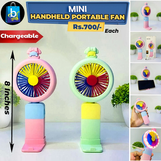 Mini Chargeable Handheld Portable Fan