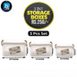 Storage Boxes 3 Pcs Set