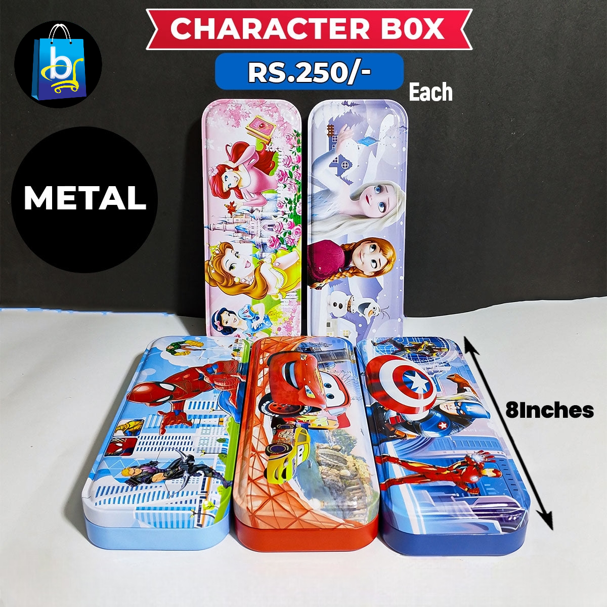 Metal Character Box
