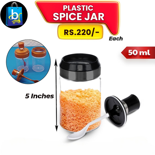 Spice Plastic Jar