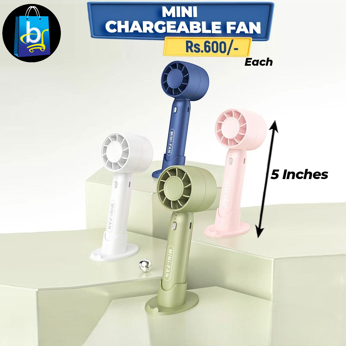 Mini Chargeable Fan