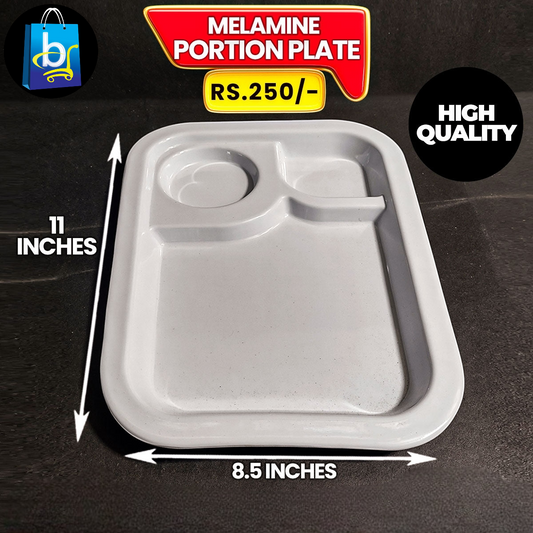 Melamine Portion Plate