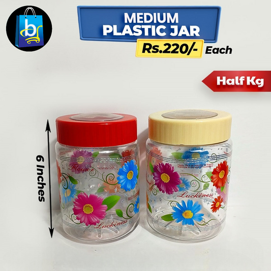 Plastic Jar - Medium
