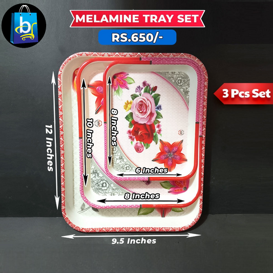 Melamine Tray Set