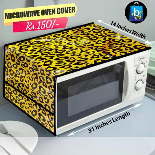 Microwave Oven Cover - Mustard